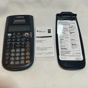 Texas Instruments TI-36X Pro Scientific Calculator Math School Accounting